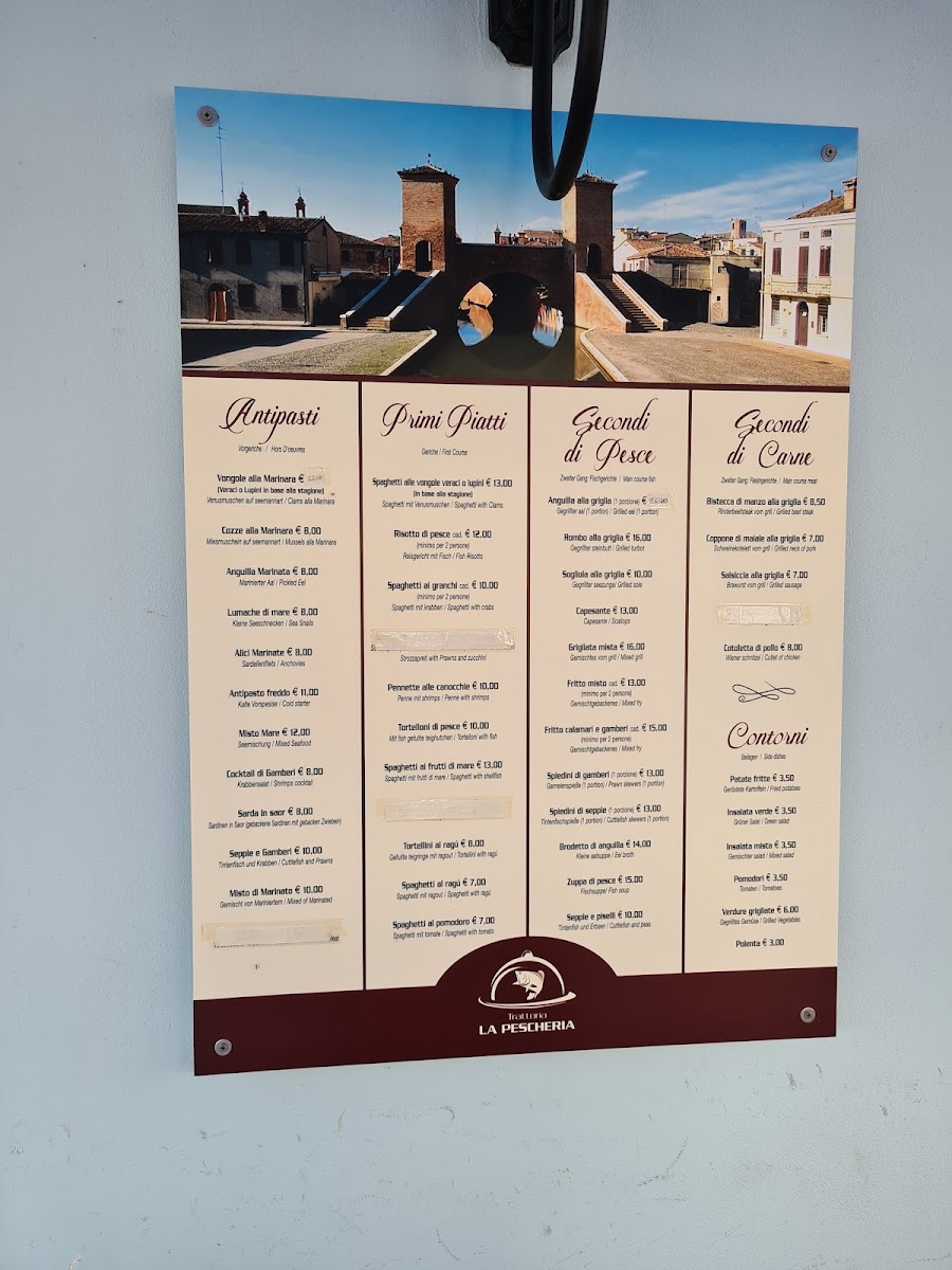 Menu Trattoria Della Pescheria-4