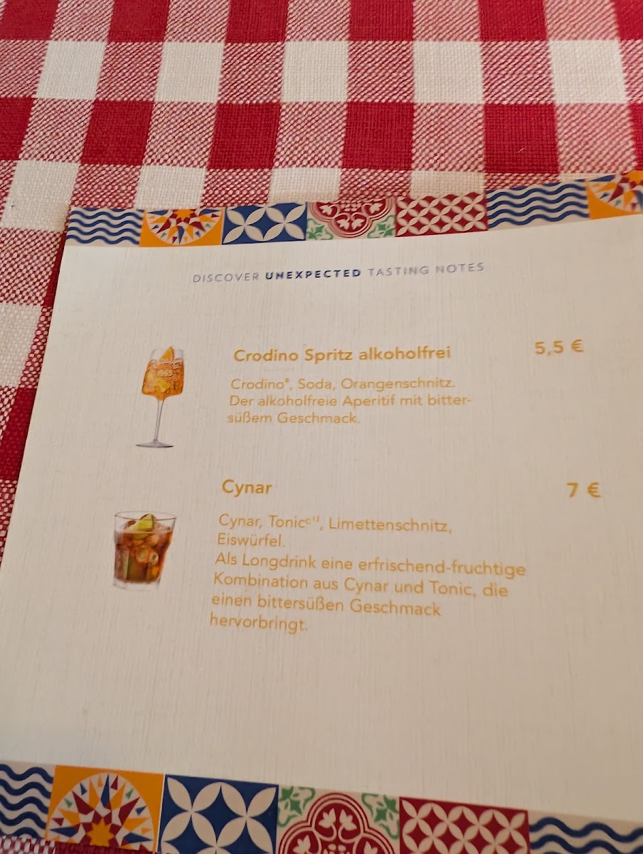 Menu Trattoria Dolce Vita-1