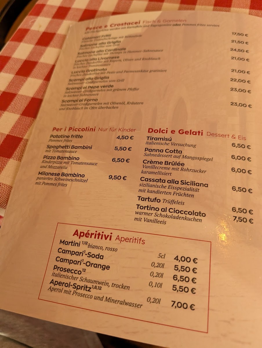 Menu Trattoria Dolce Vita-2