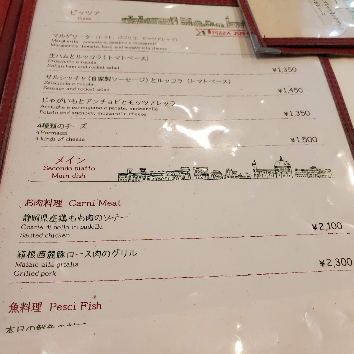 Menu Trattoria Firenze-1