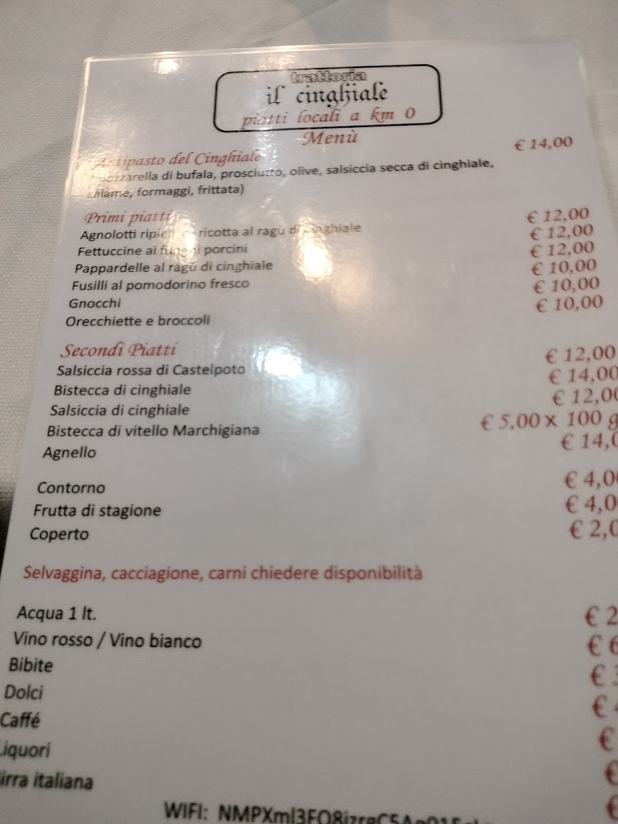 Menu Trattoria Il Cinghiale-3