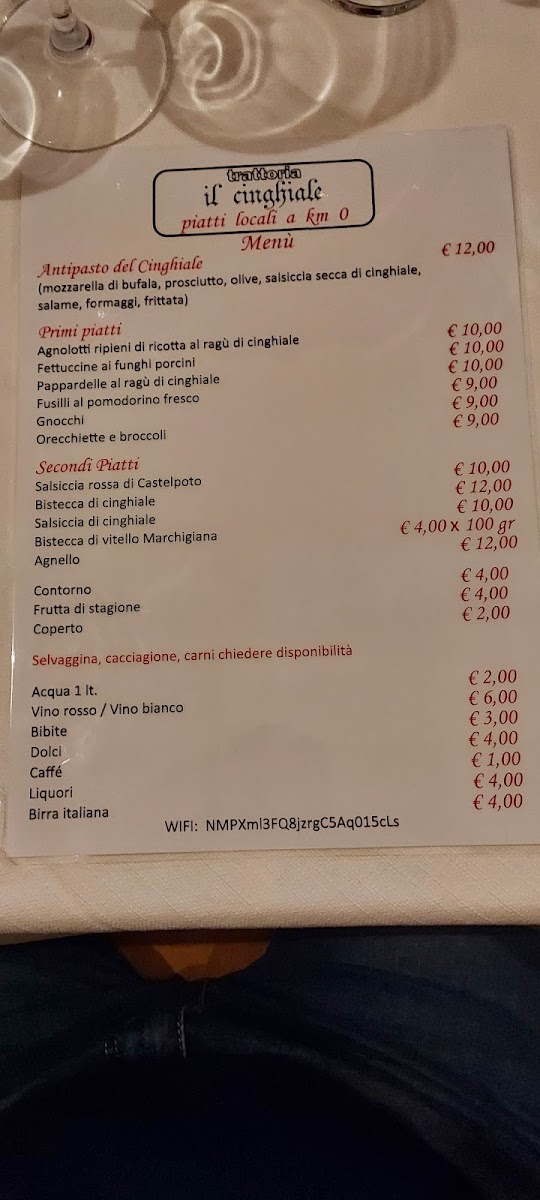 Menu Trattoria Il Cinghiale-4
