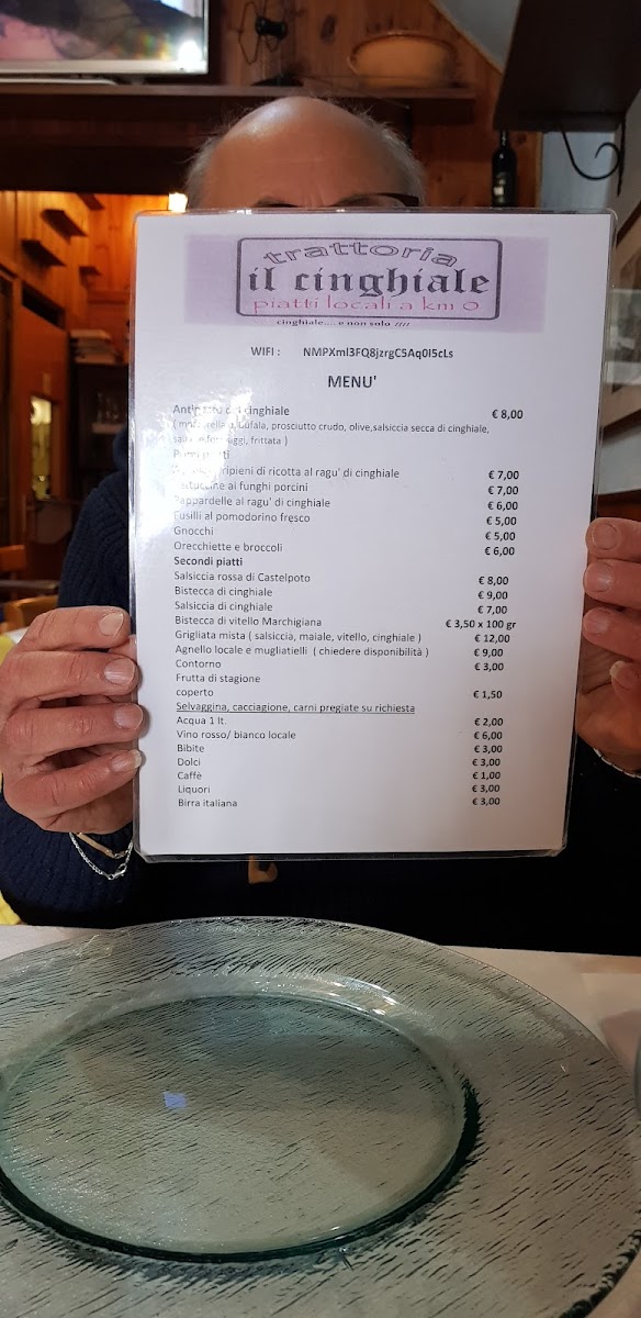 Menu Trattoria Il Cinghiale-9