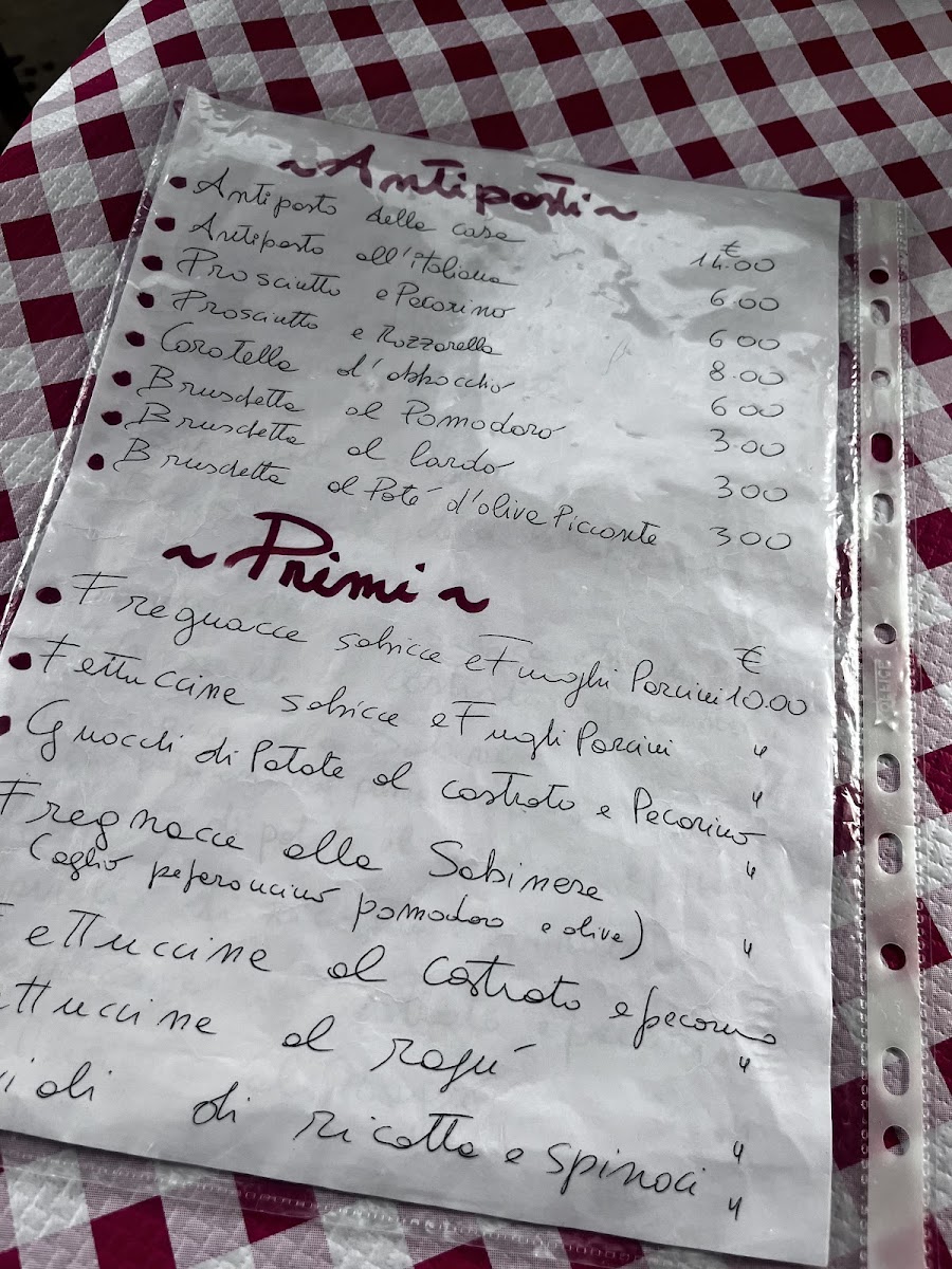 Menu Trattoria Il Vigneto-7