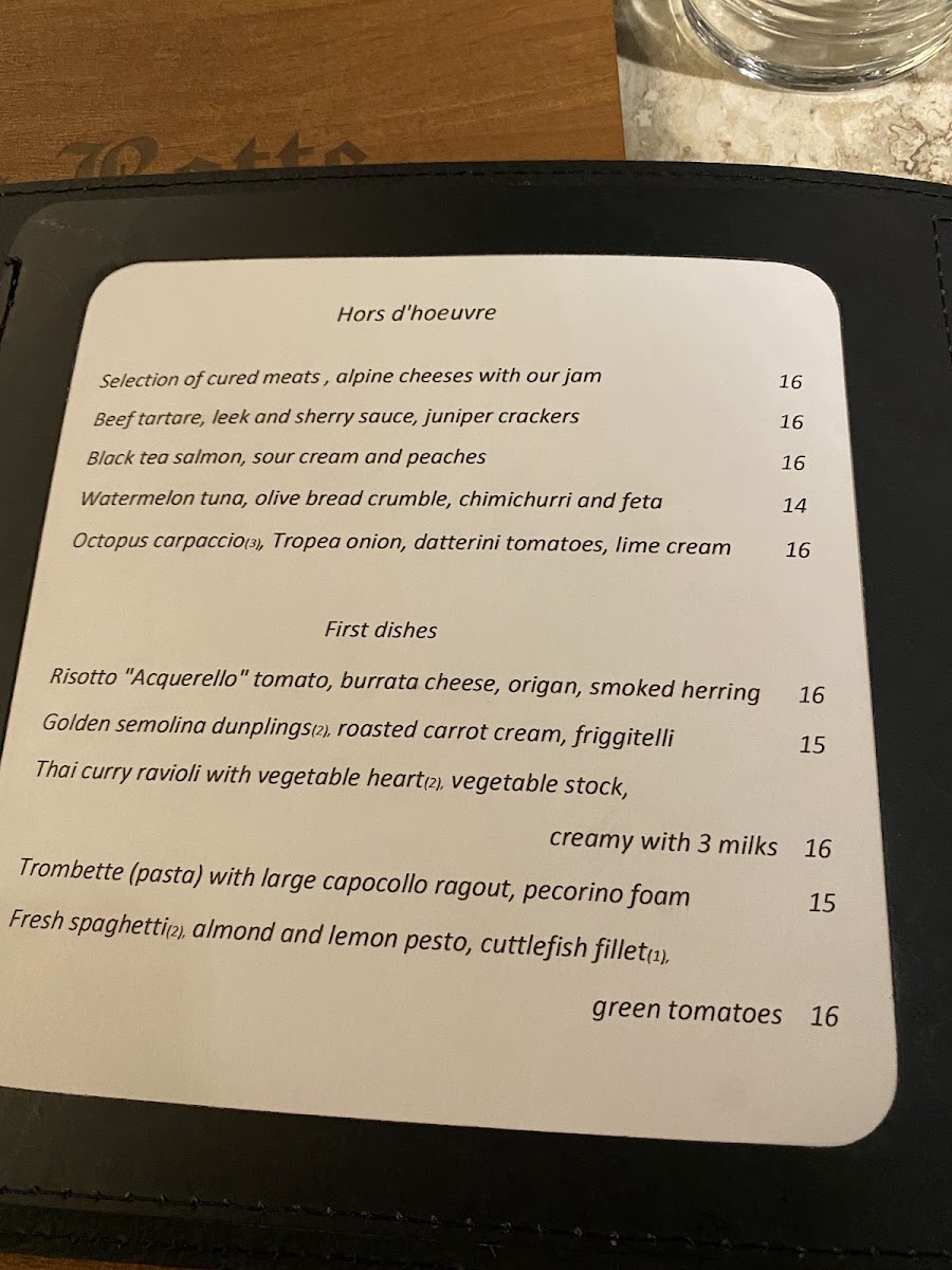Menu Trattoria 'la Botte' ????????‍????-6