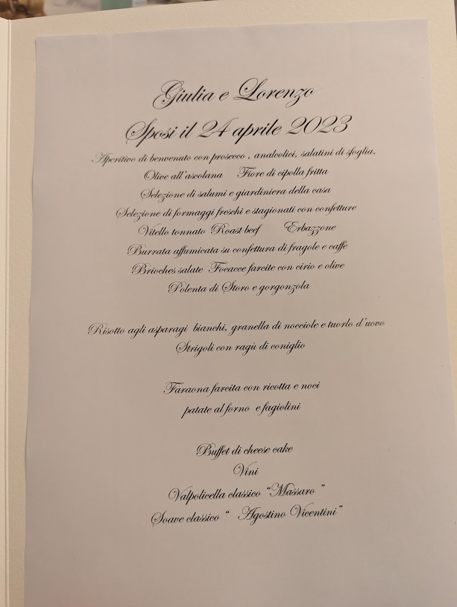 Menu Trattoria La Cola Di Cipriani Francesca-1