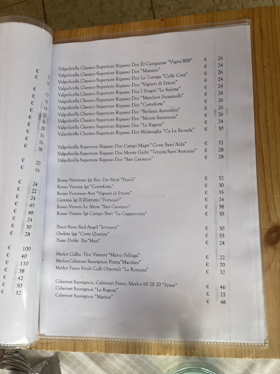 Menu Trattoria La Cola Di Cipriani Francesca-3