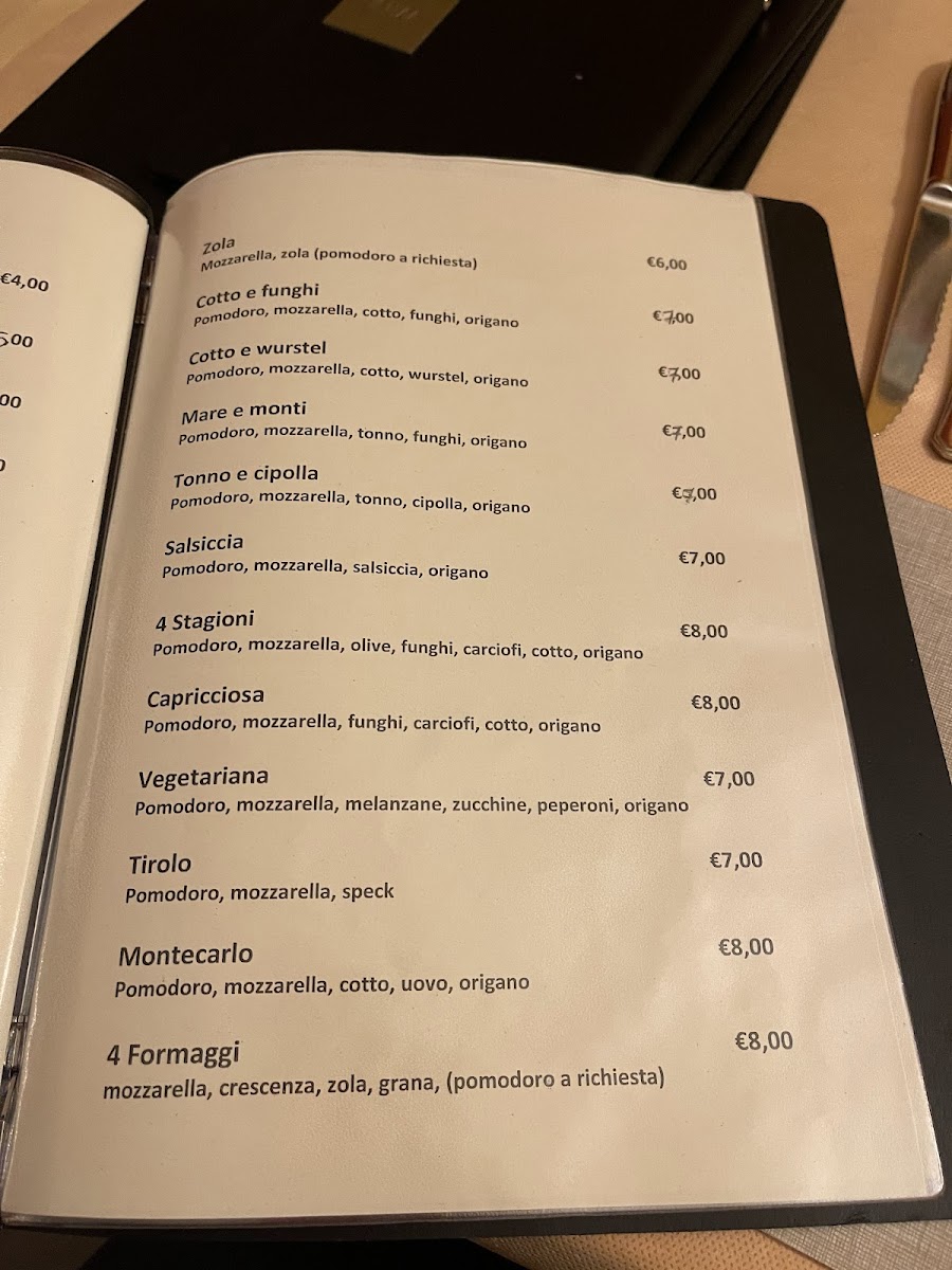 Menu Trattoria La Crocetta-5