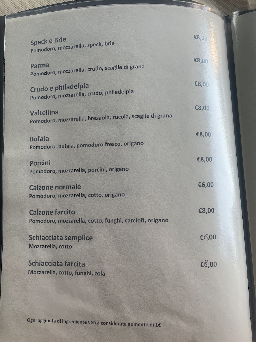 Menu Trattoria La Crocetta-6