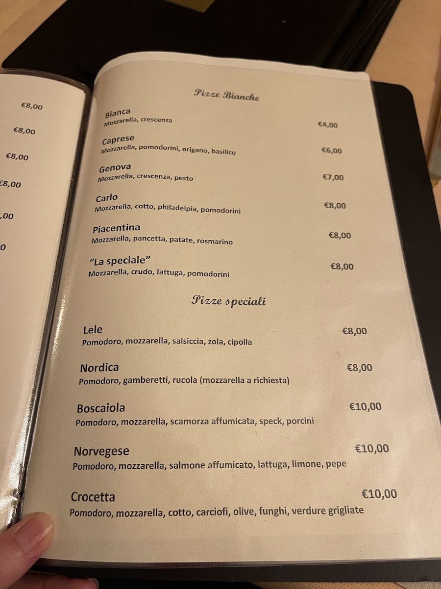 Menu Trattoria La Crocetta-7