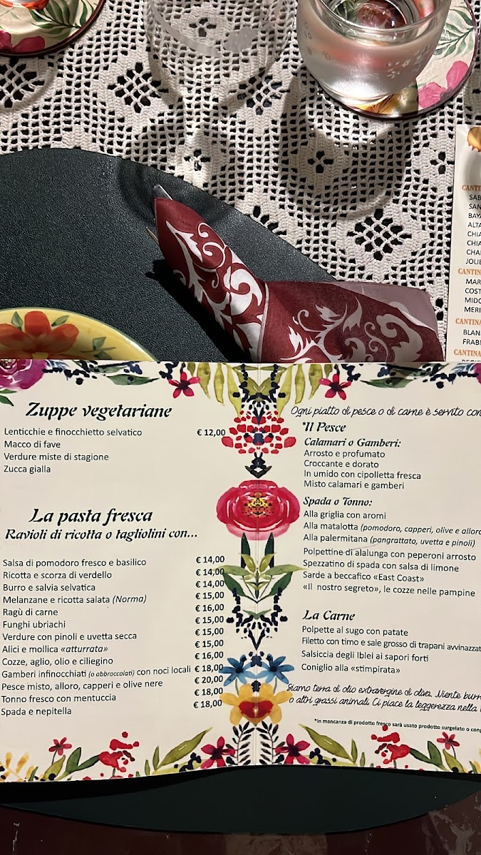 Menu Trattoria La Foglia-8