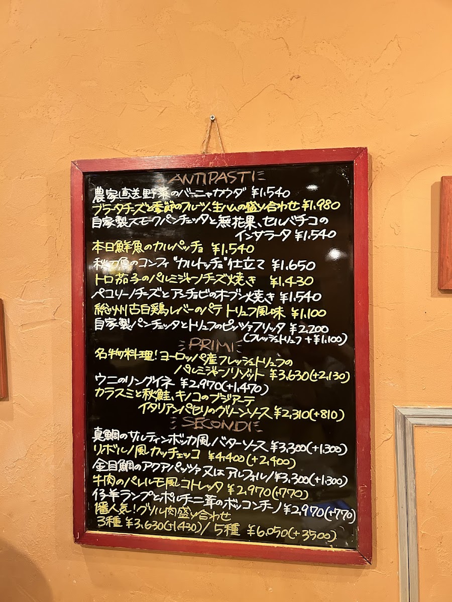 Menu Trattoria La Grotta-10