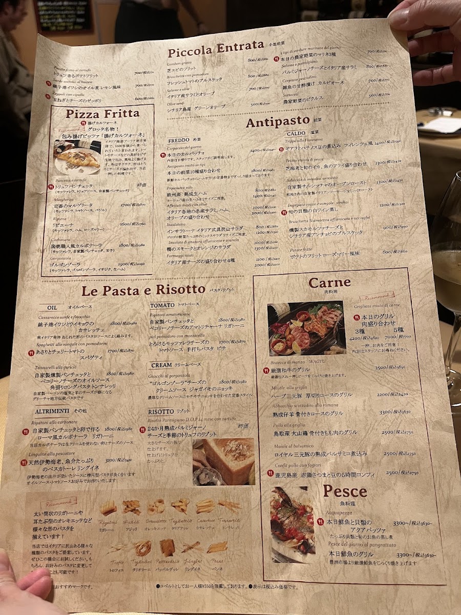 Menu Trattoria La Grotta-4