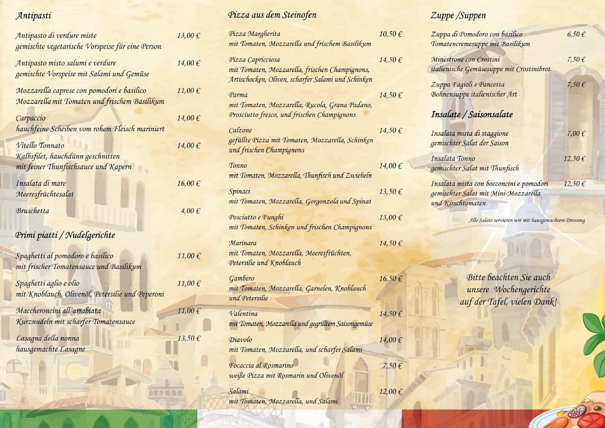 Menu Trattoria La Marinara-2