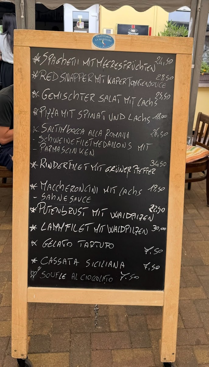 Menu Trattoria La Marinara-4