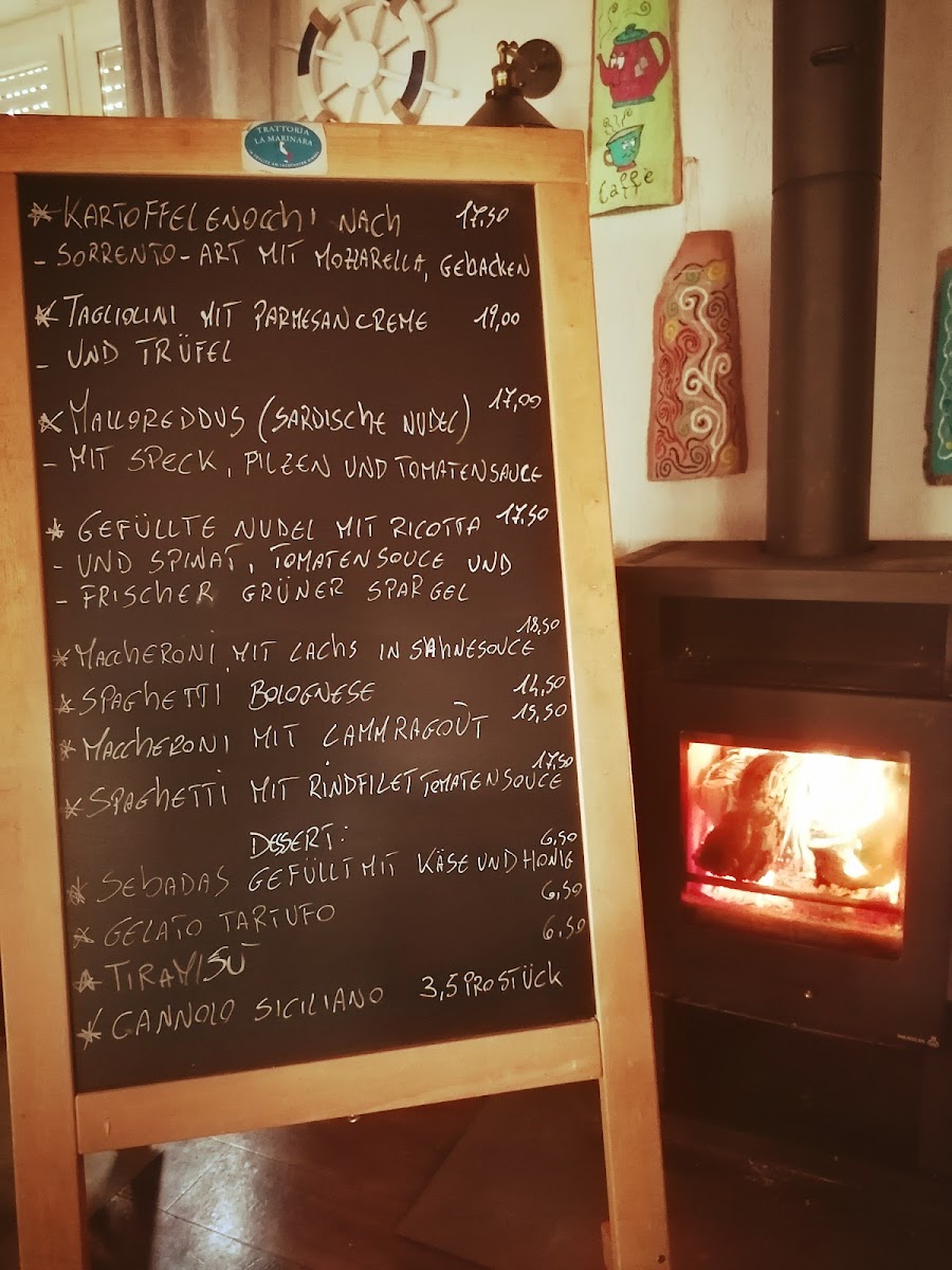 Menu Trattoria La Marinara-7