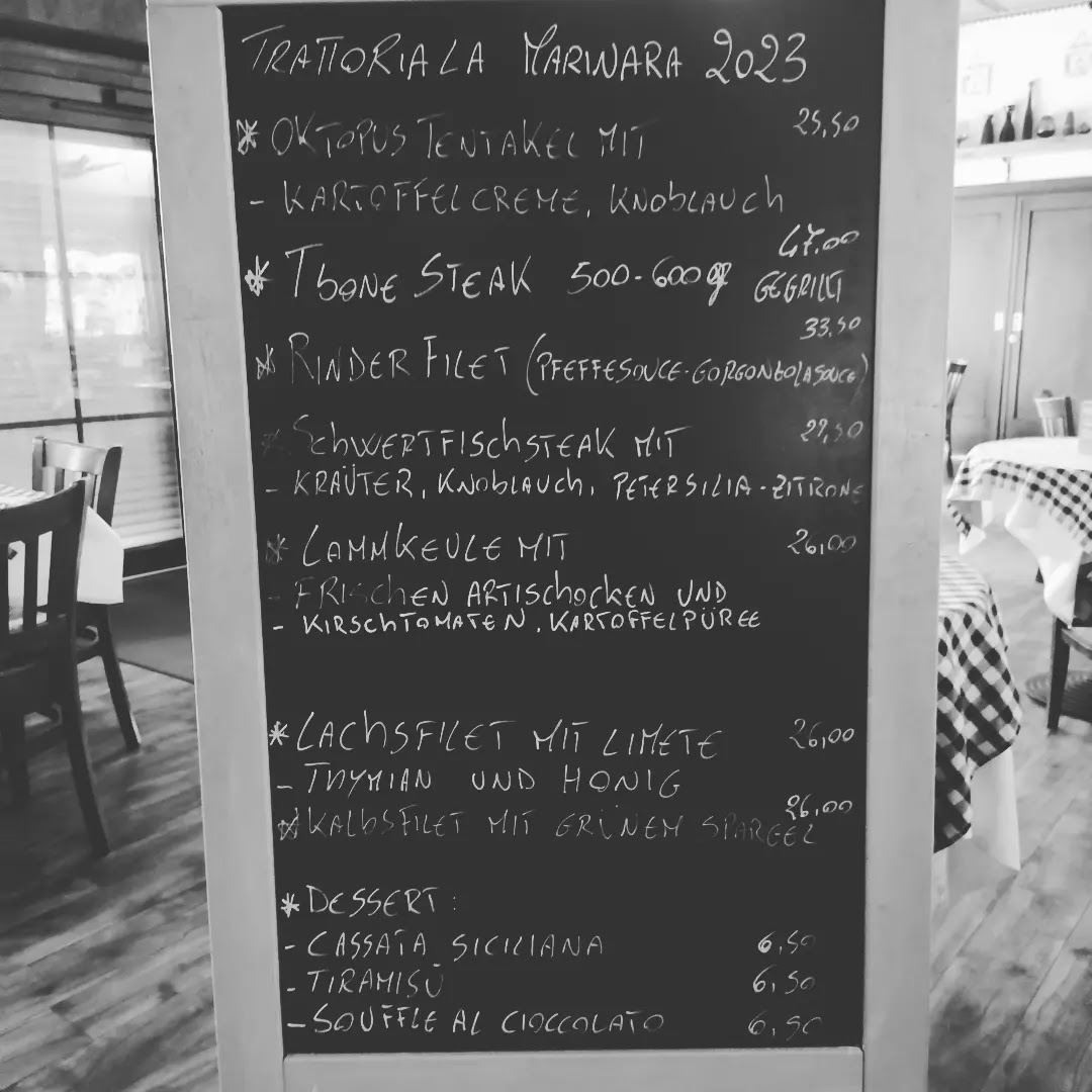 Menu Trattoria La Marinara-8