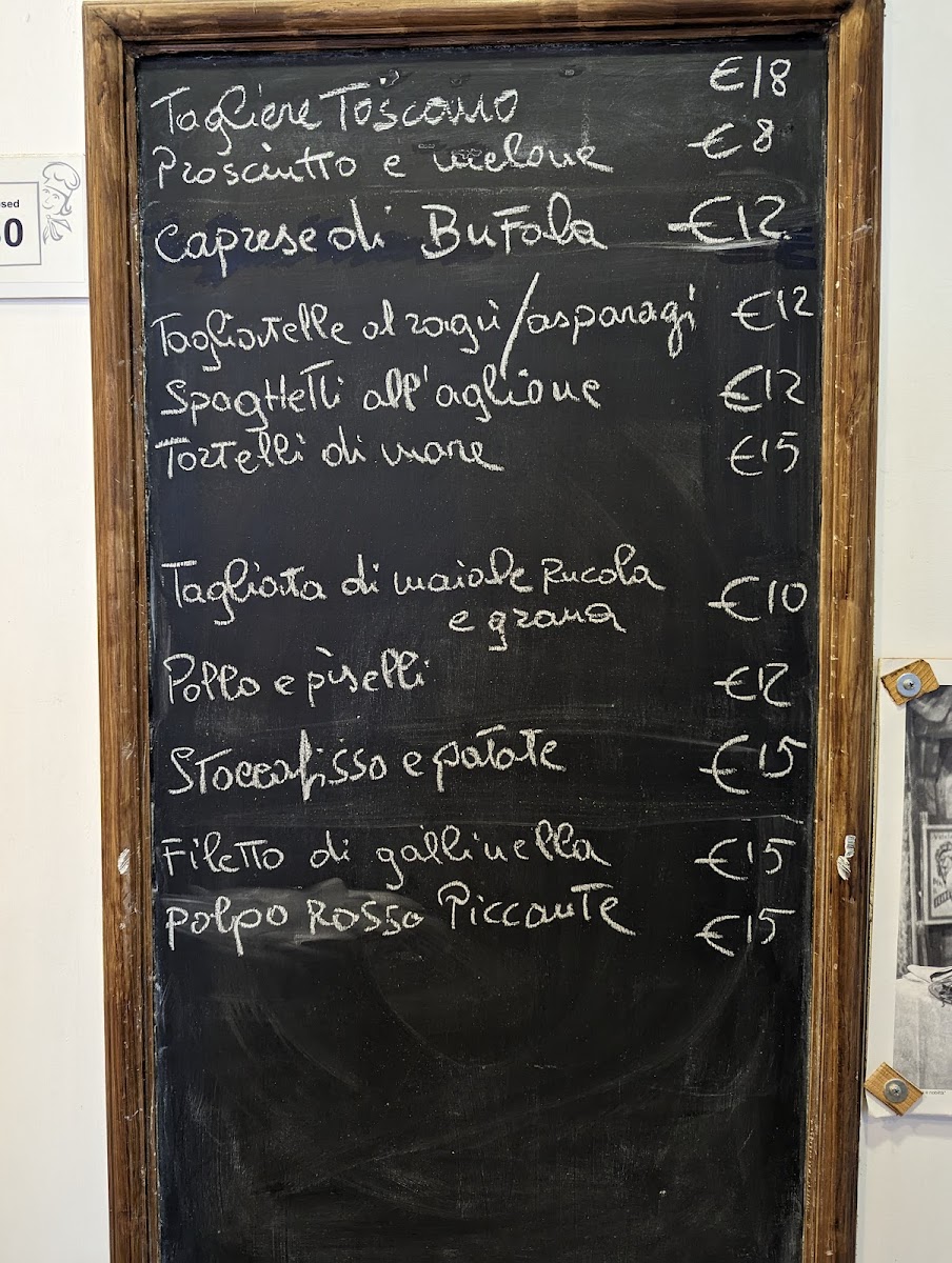 Menu Trattoria La Merenda-4