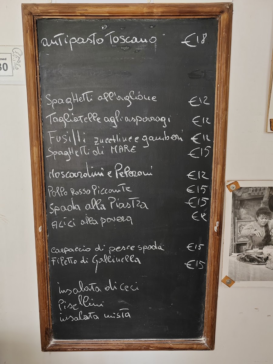Menu Trattoria La Merenda-5