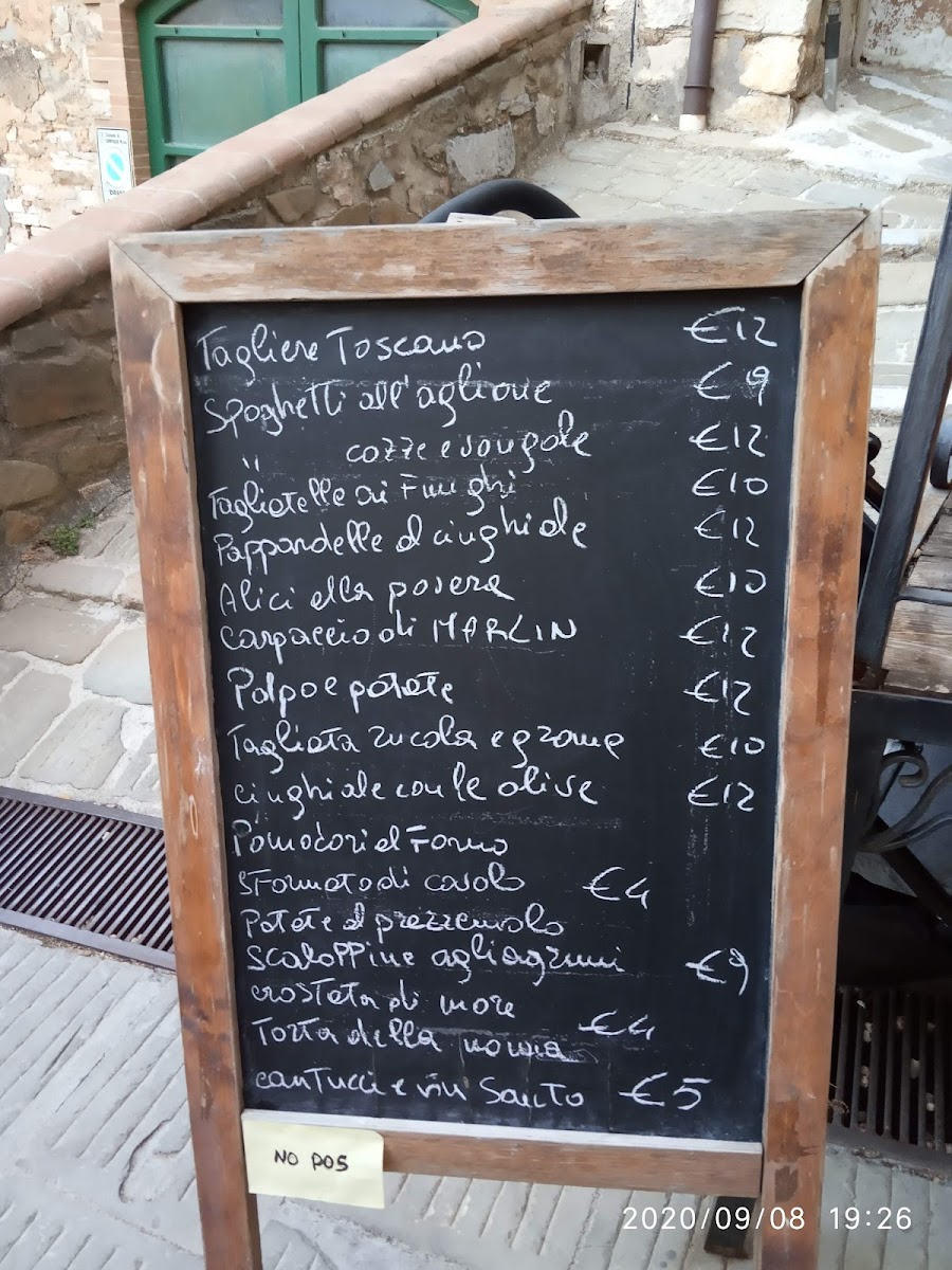 Menu Trattoria La Merenda-7
