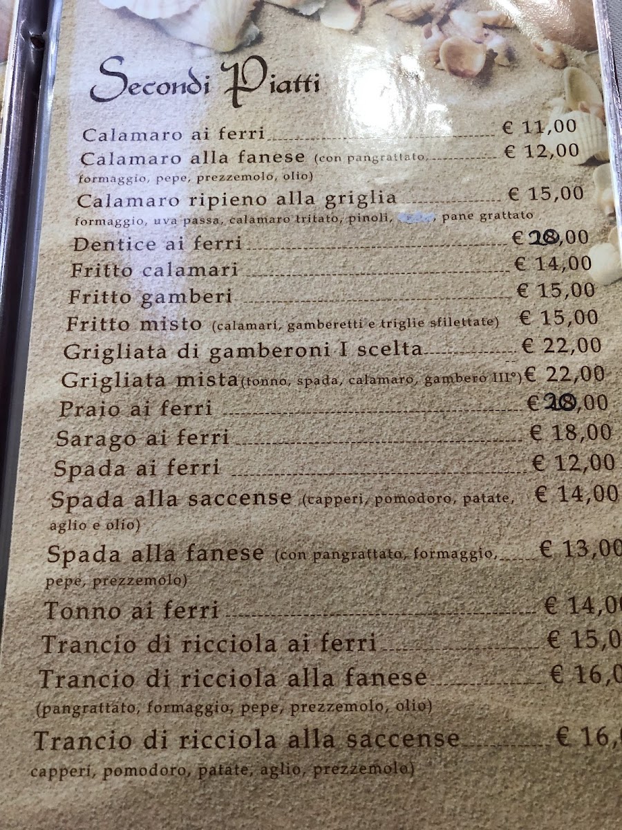 Menu Trattoria La Risacca Lampedusa-3