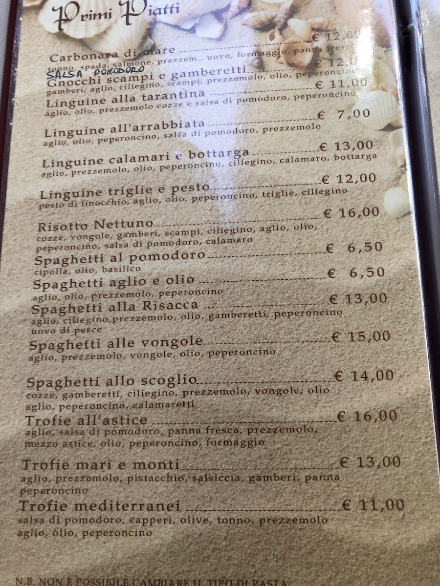 Menu Trattoria La Risacca Lampedusa-5