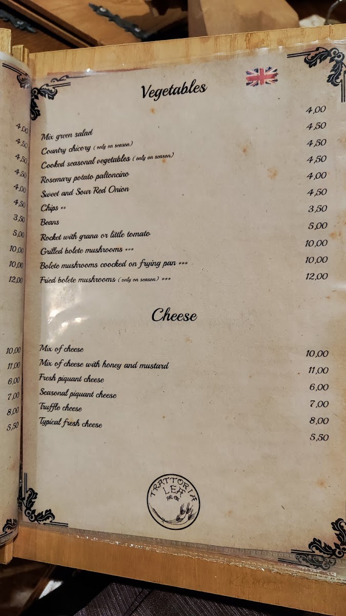 Menu Trattoria Lea-10