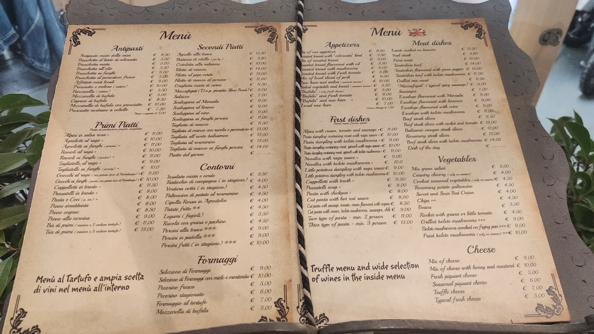 Menu Trattoria Lea-8