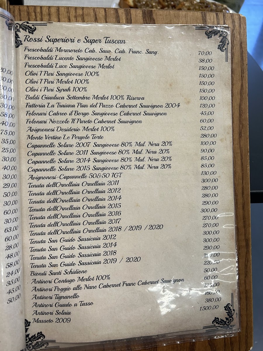 Menu Trattoria Lea-9
