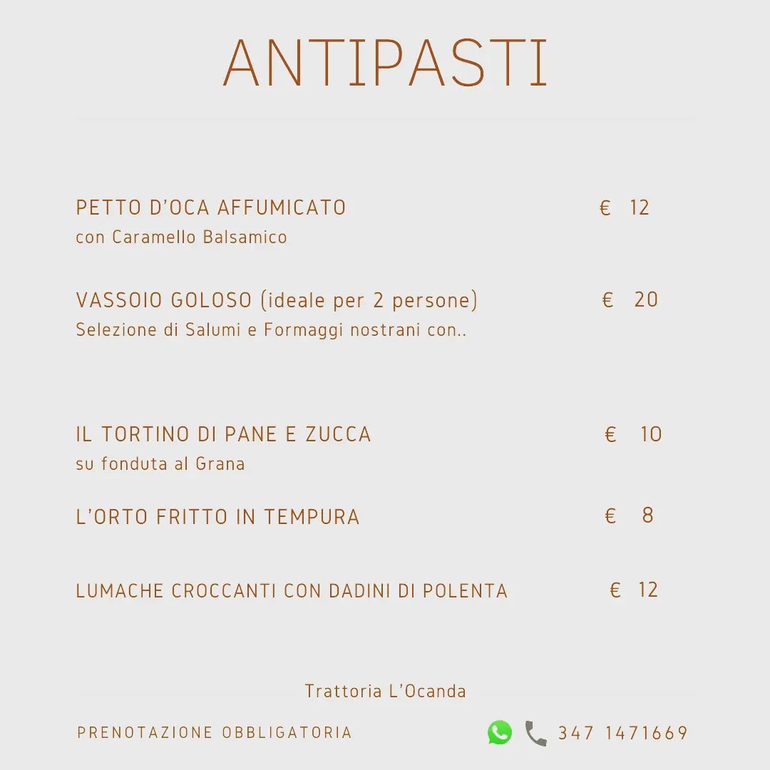 Menu Trattoria L'ocanda-4
