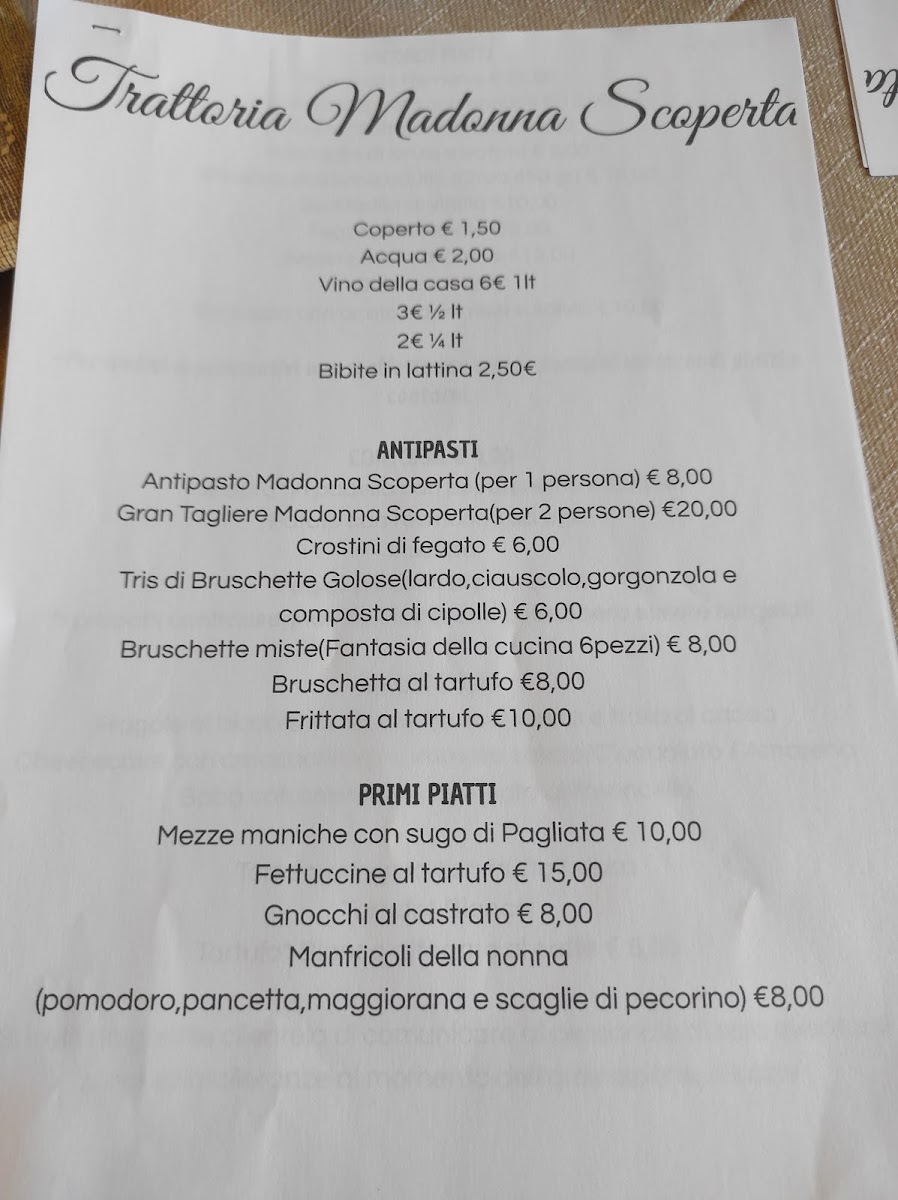 Menu Trattoria Madonna Scoperta-2