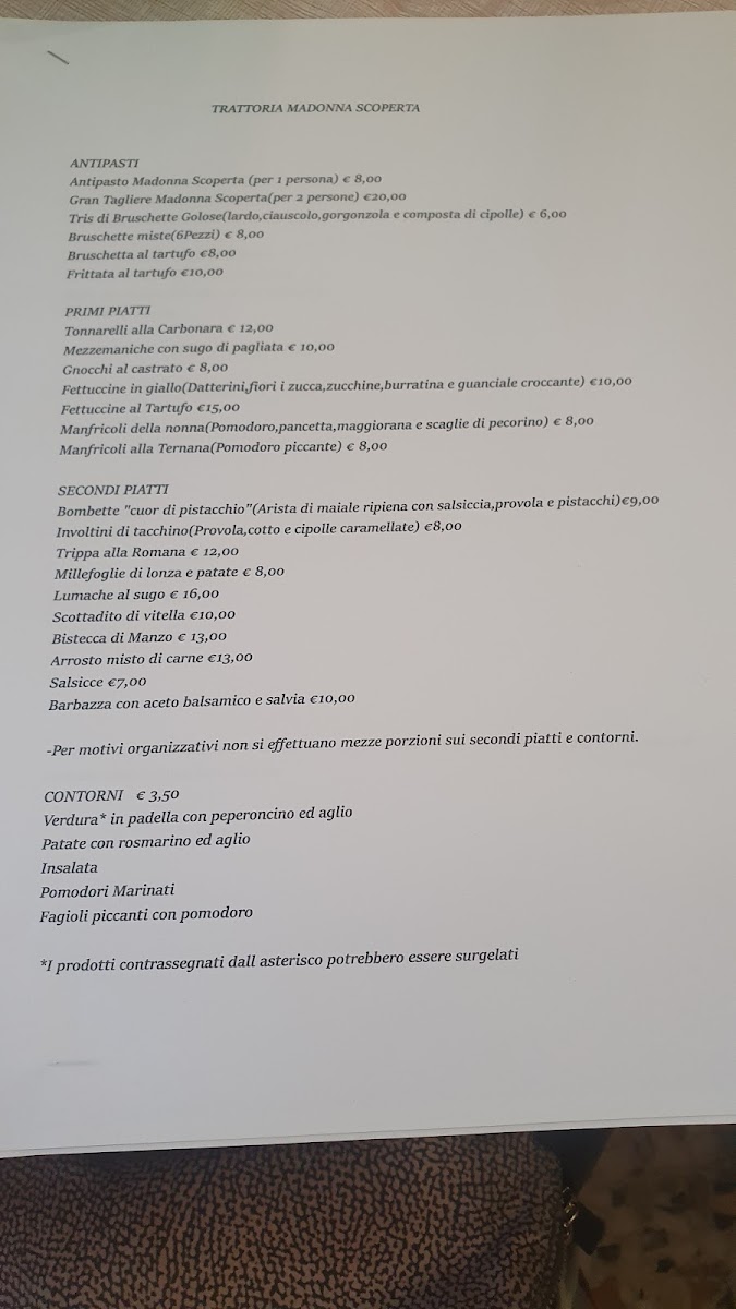 Menu Trattoria Madonna Scoperta-3