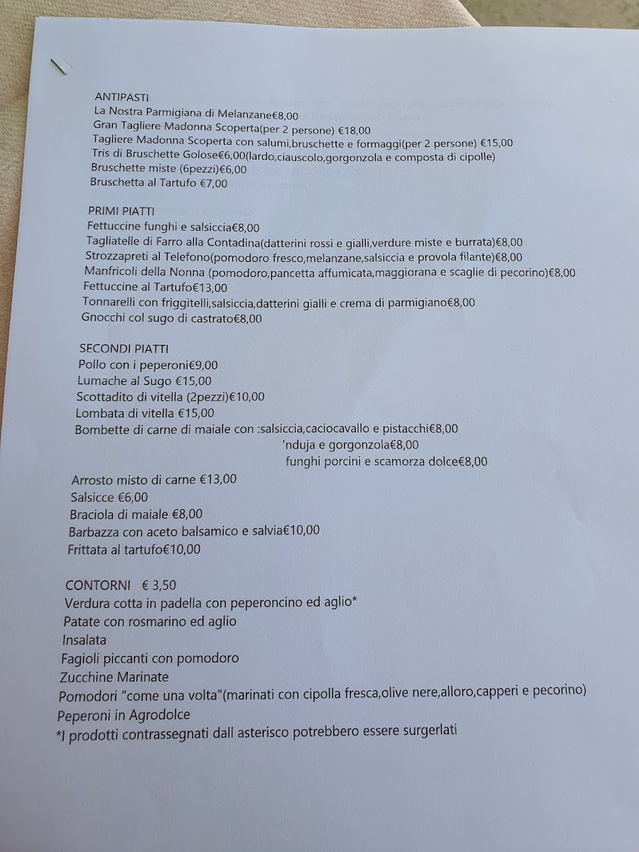 Menu Trattoria Madonna Scoperta-5