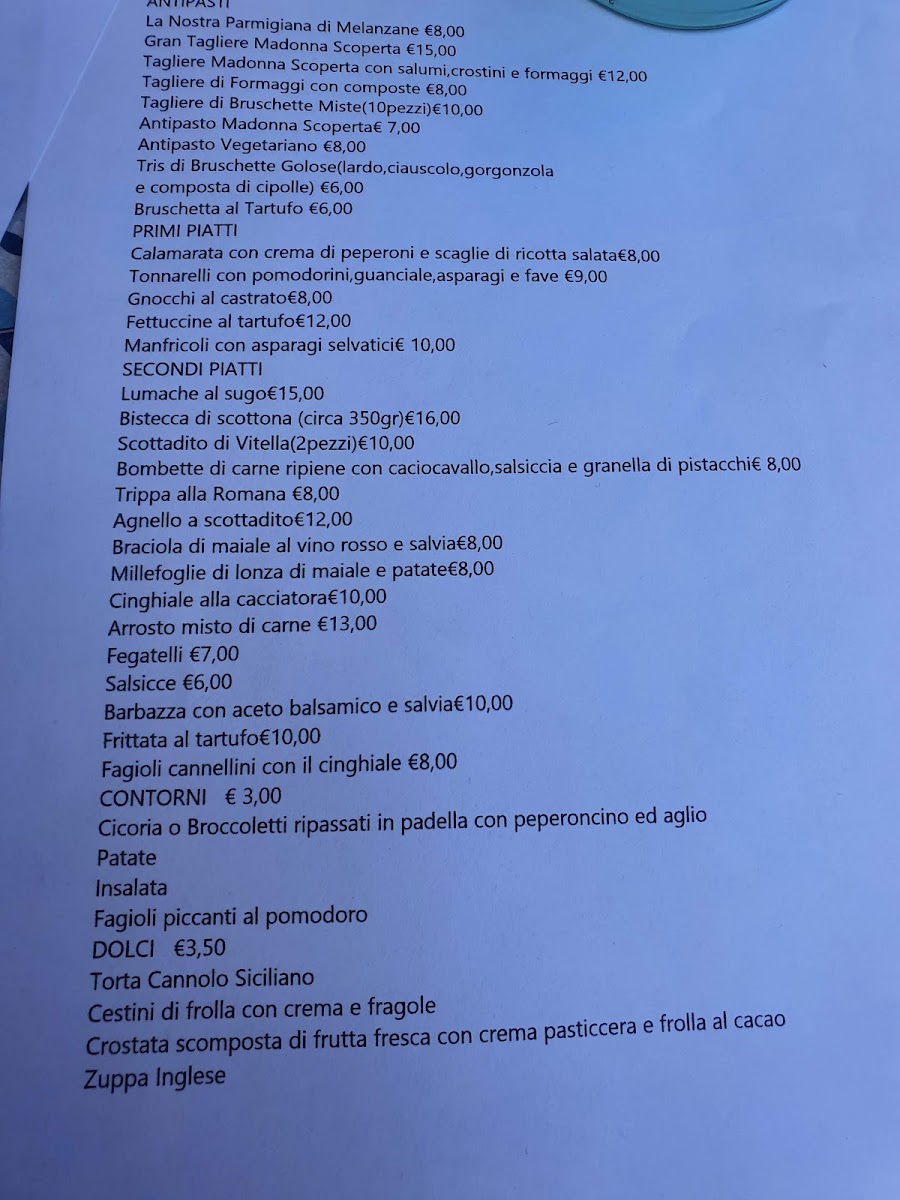 Menu Trattoria Madonna Scoperta-6