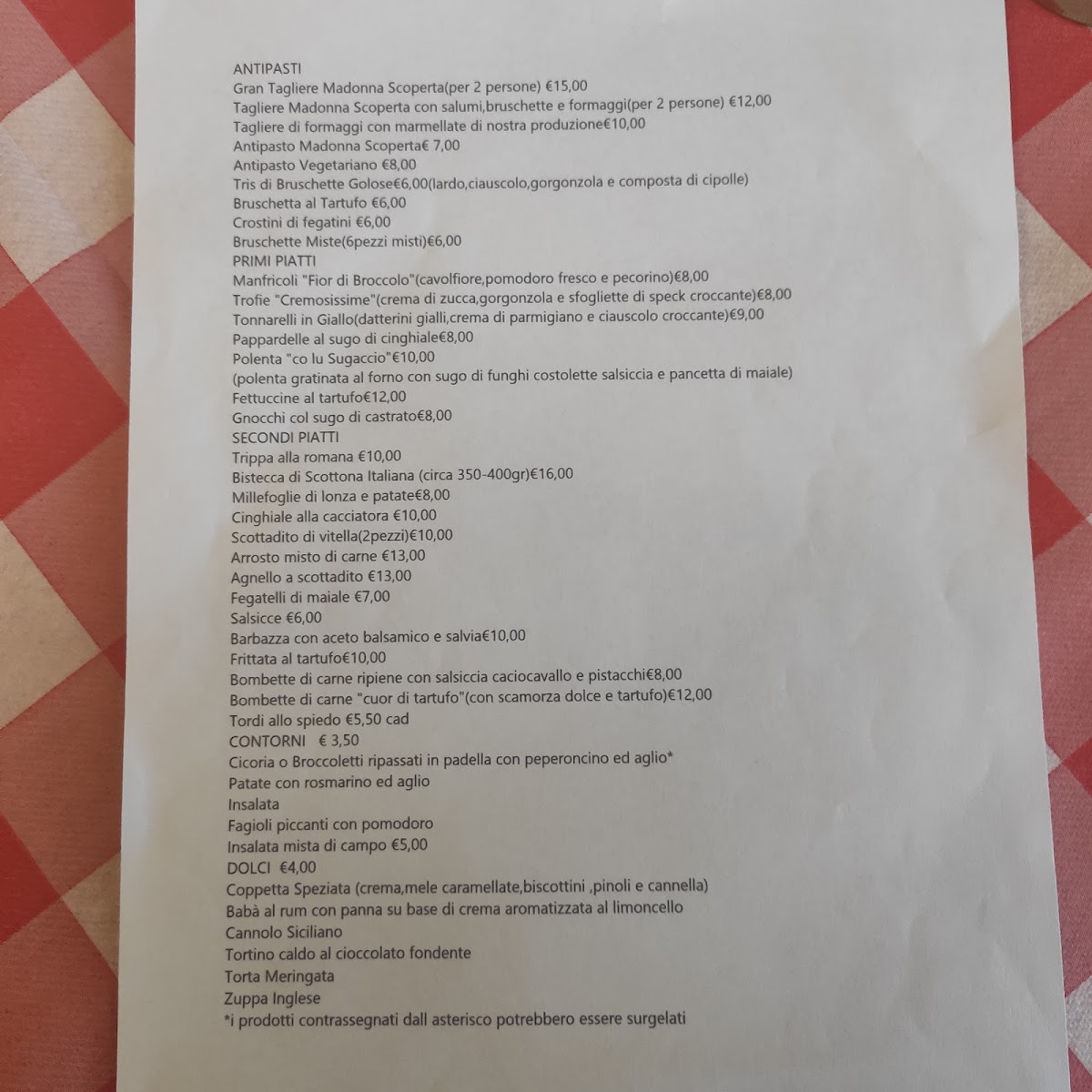 Menu Trattoria Madonna Scoperta-9