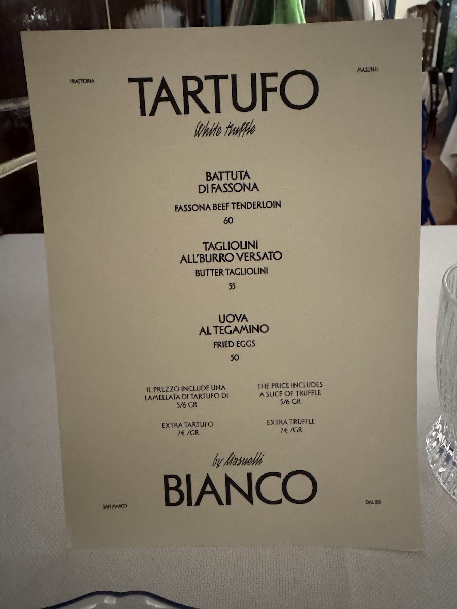 Menu Trattoria Masuelli San Marco-1