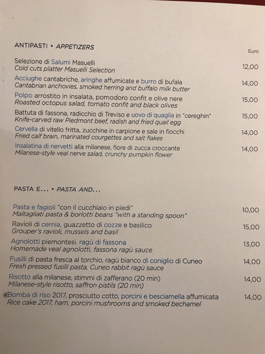 Menu Trattoria Masuelli San Marco-2