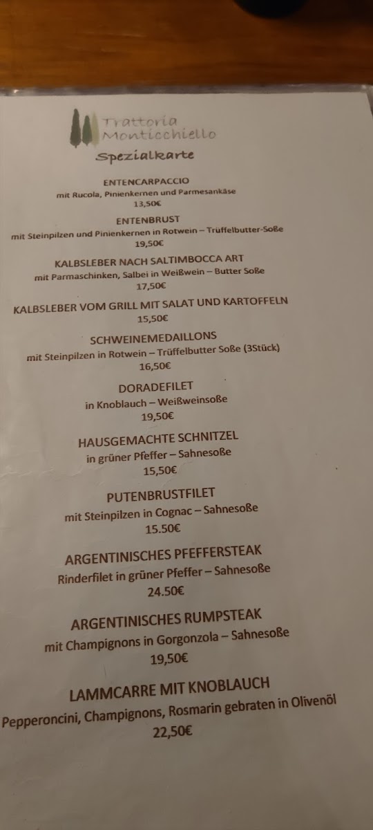 Menu Trattoria Monticchiello-2