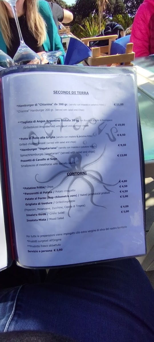 Menu Trattoria Octopus ....dal 2003, Il Sapore Del Mare!!!-6
