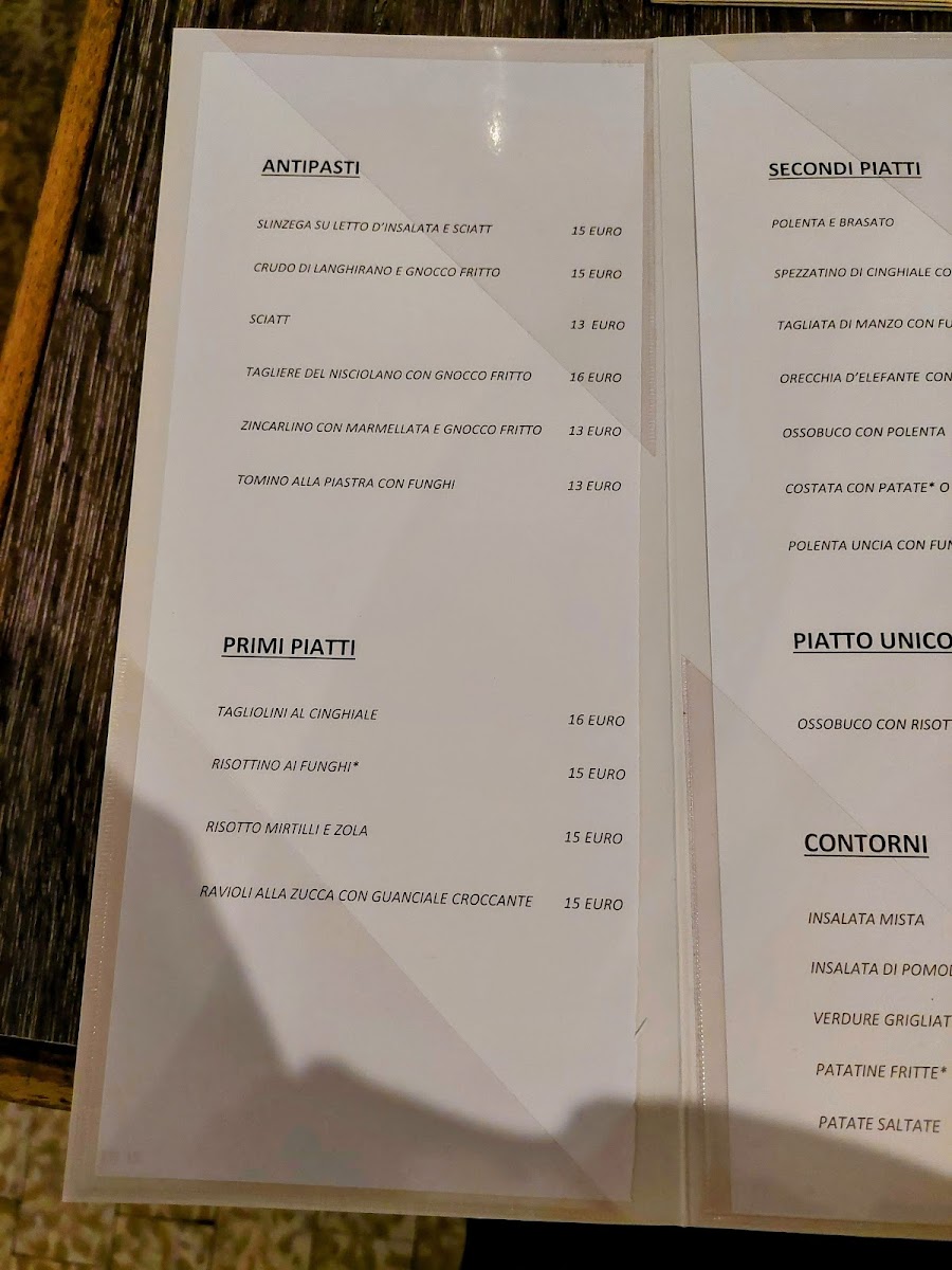 Menu Trattoria Osteria Nisciolano-7