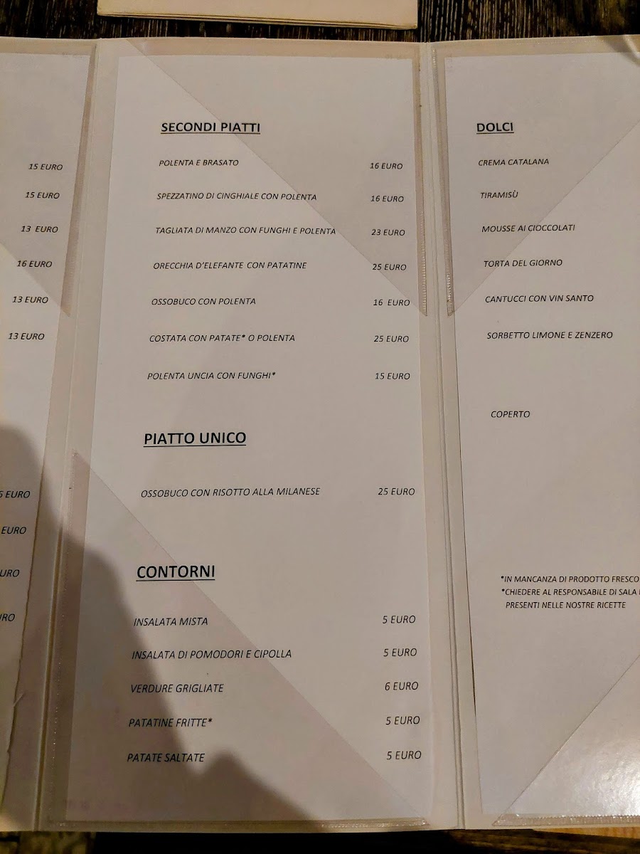Menu Trattoria Osteria Nisciolano-8