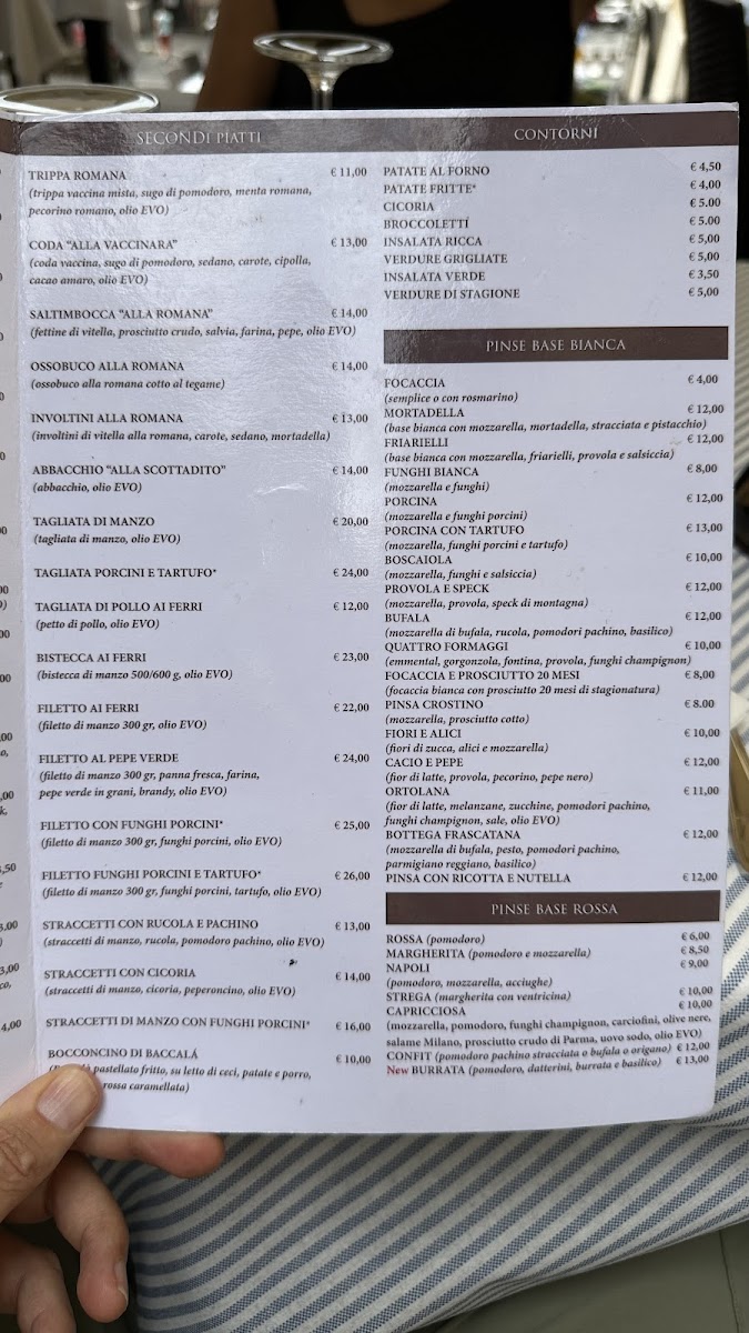 Menu Trattoria Pinseria La Bottega Frascatana-3