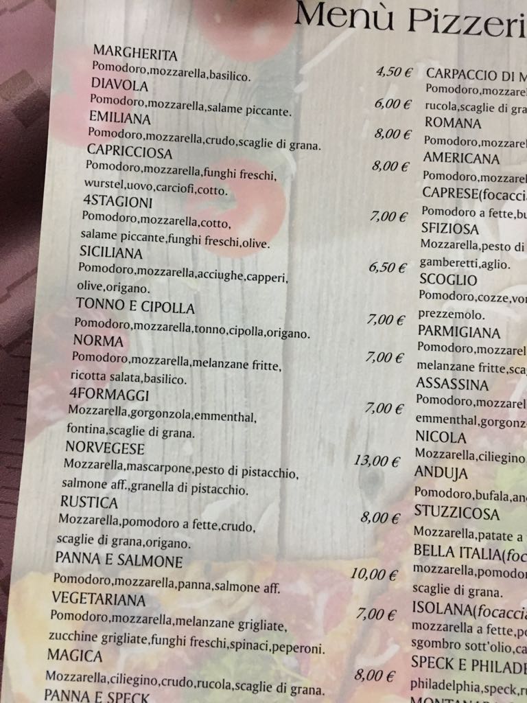 Menu Trattoria Pizzeria Da Nicola-2