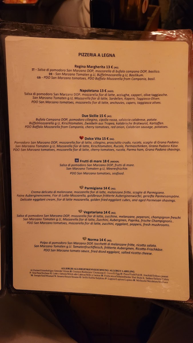 Menu Trattoria-Pizzeria Due Sicilie-10