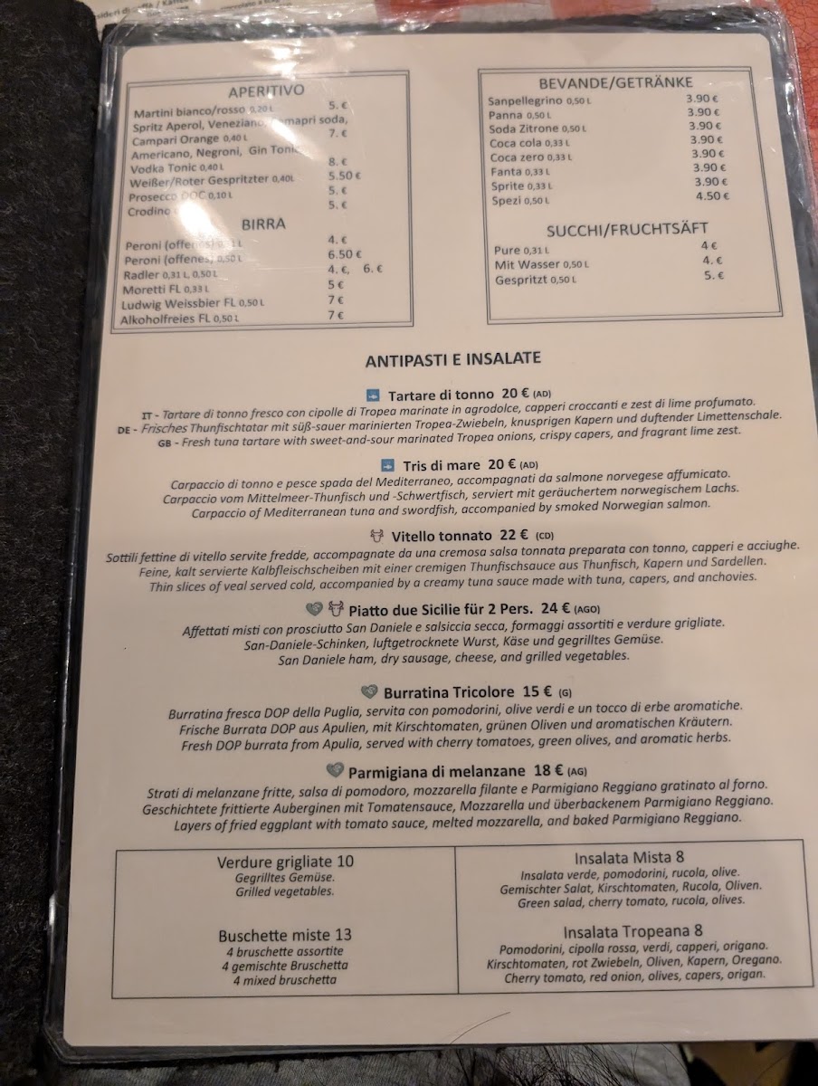 Menu Trattoria-Pizzeria Due Sicilie-2