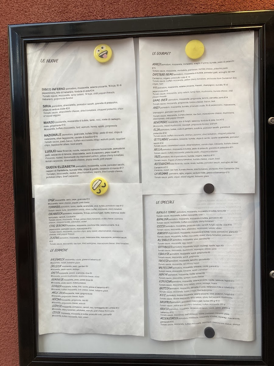 Menu Trattoria Pizzeria Manzoni-1