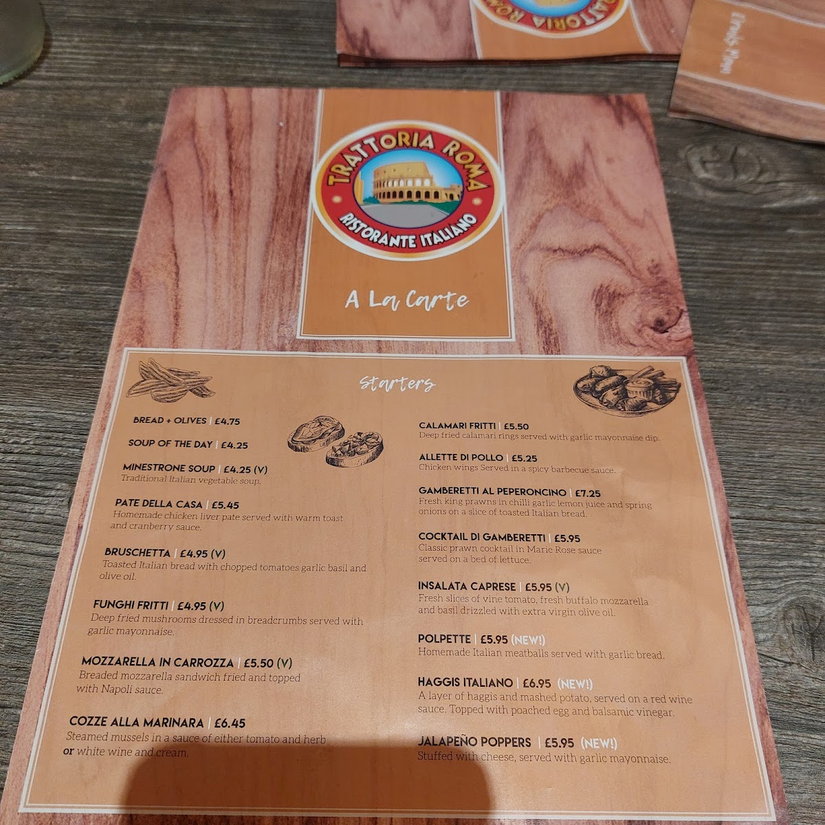 Menu Trattoria Roma-9