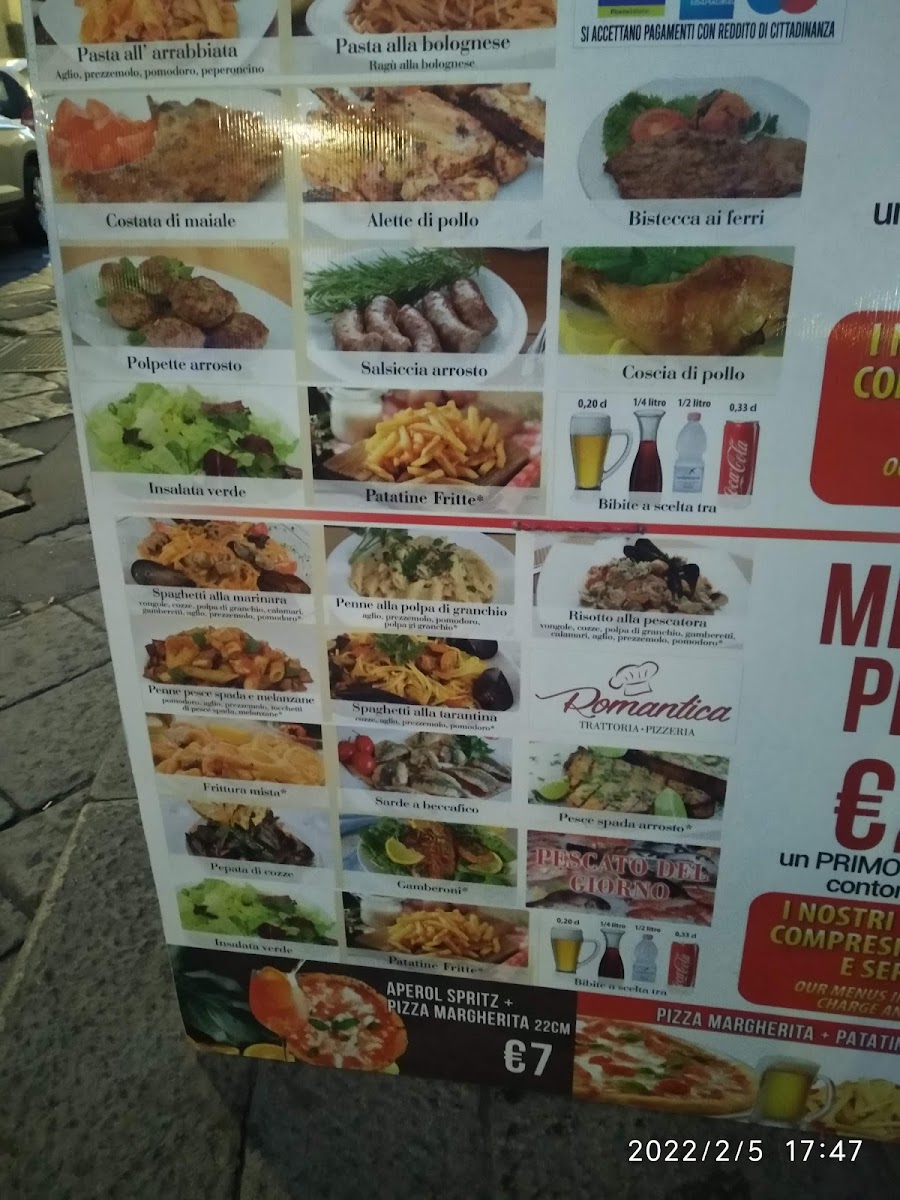 Menu Trattoria Romantica-9