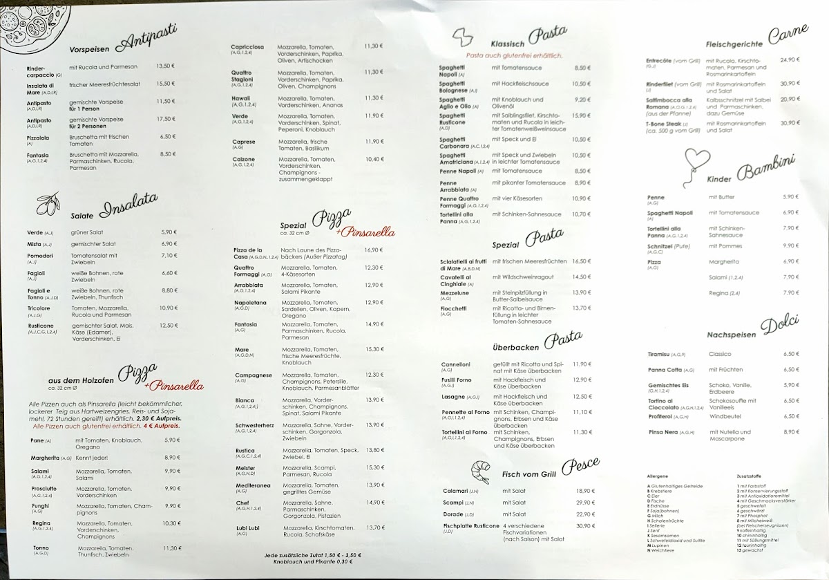 Menu Trattoria Rusticone Alling-1