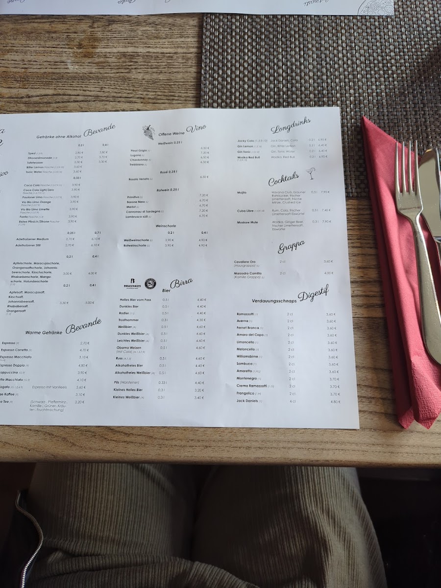Menu Trattoria Rusticone Alling-5